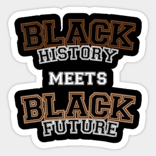 Black History Month African Future Sticker